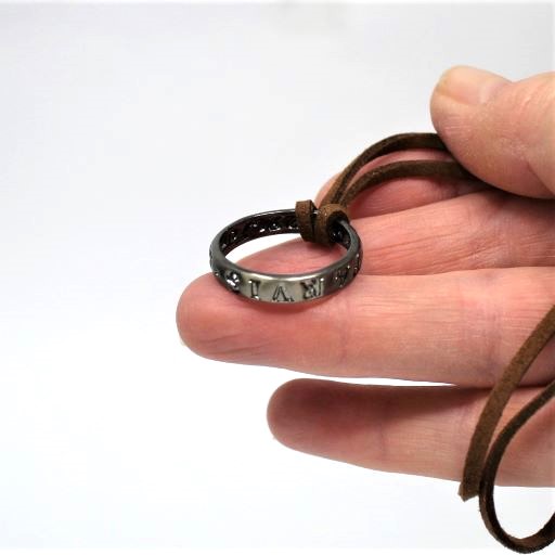 UNCHARTED Nathan Drake Ring Pendant Necklace